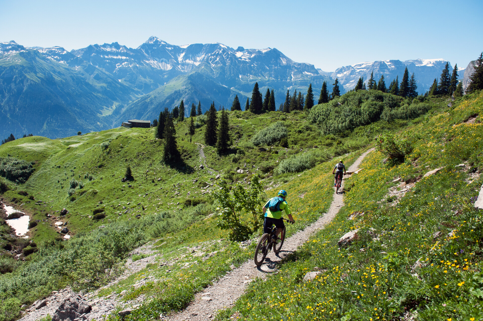 Mountainbiking in Braunwald