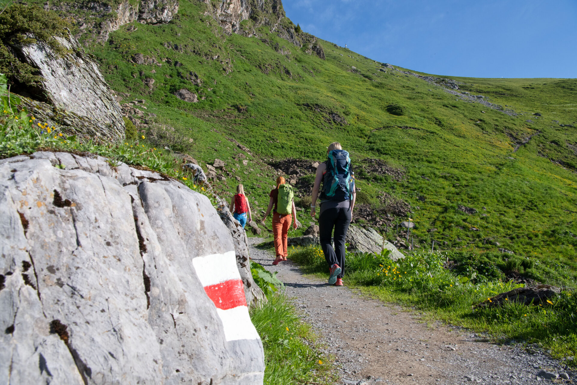 Der Klettersteig in Braunwald
